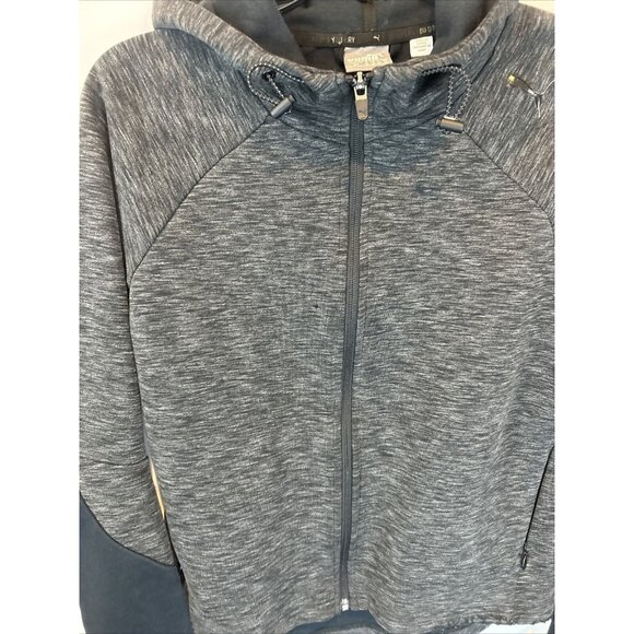 Puma Jacket Men Small Full Zip Hooded Activewear Streetwear Fleece Athleisure - Picture 6 of 10